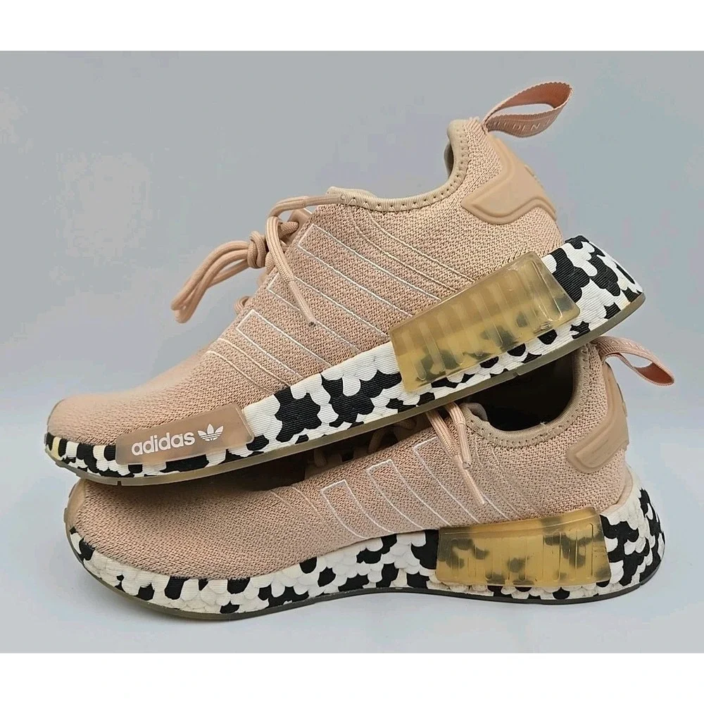 Adidas NMD_R1 Women's Sneakers Sz 7 Pink Running Walking Athletic‎ Comfy